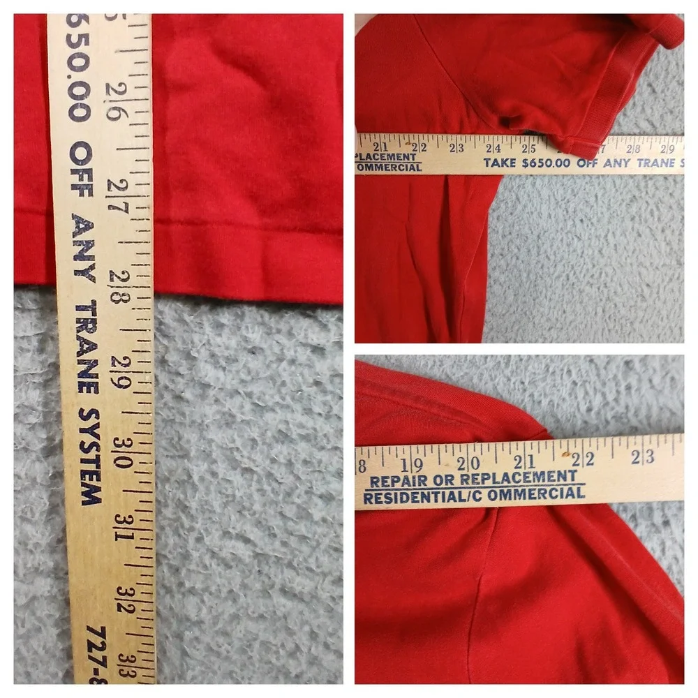 Polo Ralph Lauren Classic‎ Fit Red Pique Short Sleeve Polo Shirt XL